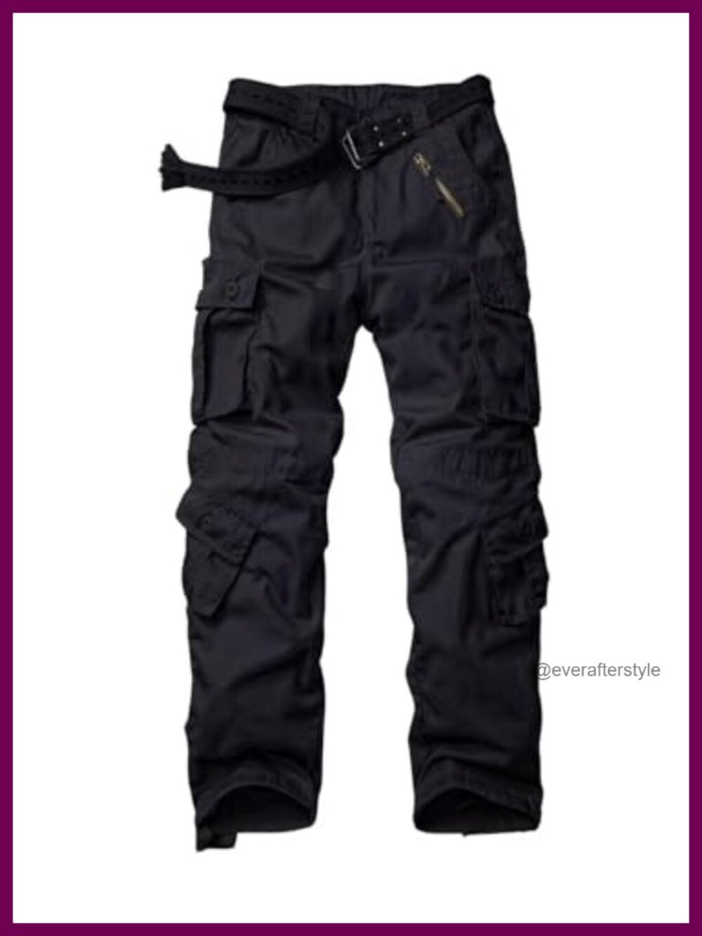 Women's Ripstop Cargo Pants Multi-Pocket Tactical Hiking Work Pants
